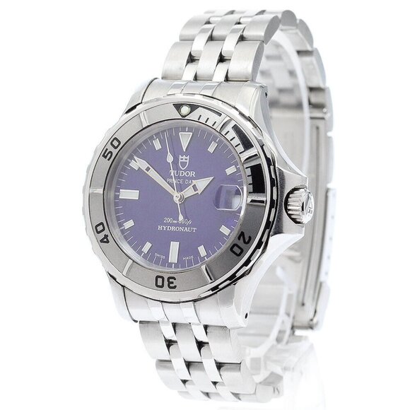 TUDOR Hydro note 85190 Date blue Dial Automatic Boy's Watch_878351 - Picture 8 of 11